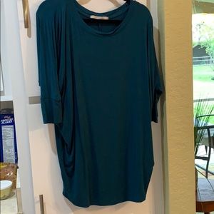 41 Hawthorn 3/4 sleeve soft tunic, Xl